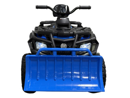 Vaikiškas elektrinis keturratis, mėlynas