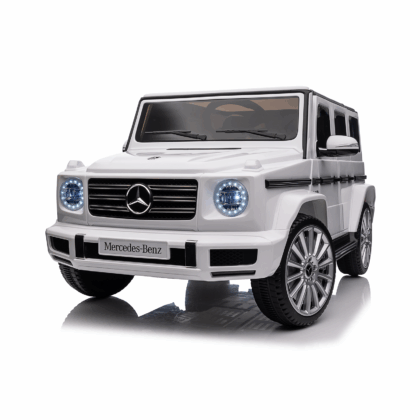 Bērnu elektromobilis “Mercedes G500”, balts
