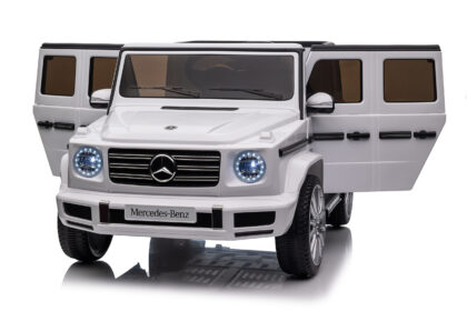 Bērnu elektromobilis “Mercedes G500”, balts - Image 4