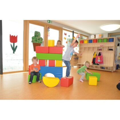 Mīksto kluču komplekts "Uzbūvē pats", 15 gab. - Image 2