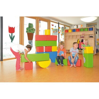 Mīksto kluču komplekts "Uzbūvē pats", 15 gab. - Image 3